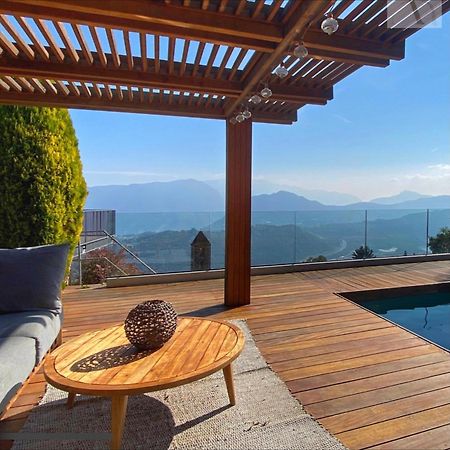 Family Suite With Garden And Amaizing View To Lugano Cademario Exterior photo